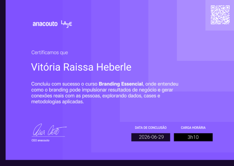 Branding Essencial – Ana Couto.