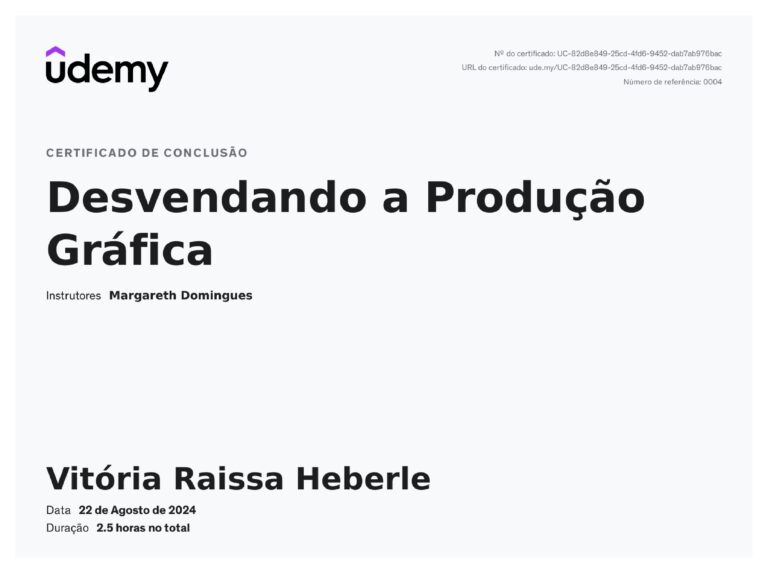 Desvendando a Produção Gráfica por Margareth Domingues
